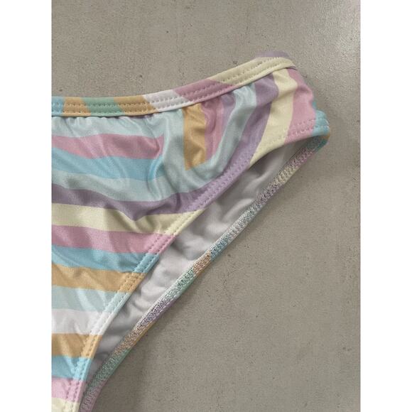 Kiddy Flowers Swim Bikini Bottom Striped North Shore Kenny Flowers - Picture 2 of 8